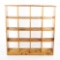 Pine Cubbyhole Storage Display Shelf