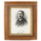 Thomas A. Edison Framed Etching