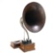 Edison Fireside Cylinder Phonograph w/Wood Horn