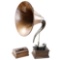 Edison Fireside Cylinder Phonograph w/Cygnet Horn