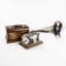 Columbia Type Q Cylinder Phonograph w/Horn