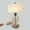 Vintage Pressed Glass Accent Lamp