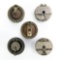 Lot of 5 Edison Cyl Dictaphone/Reproducers