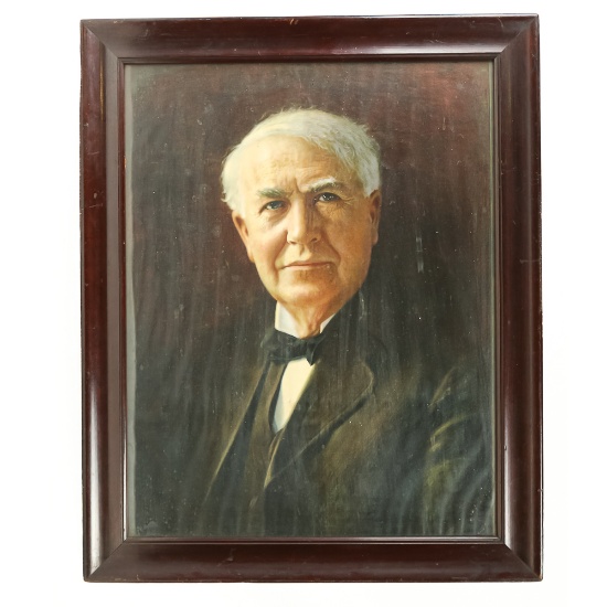 Thomas A. Edison Framed Color Print