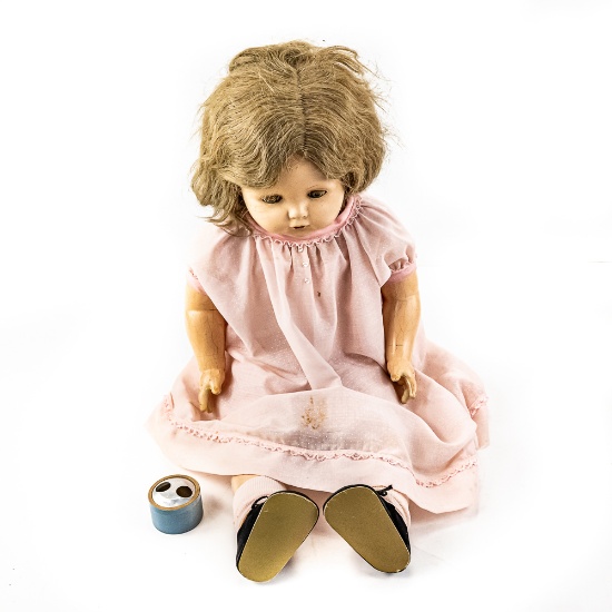 1920s 29" Effanbee Mae Star Composition Doll