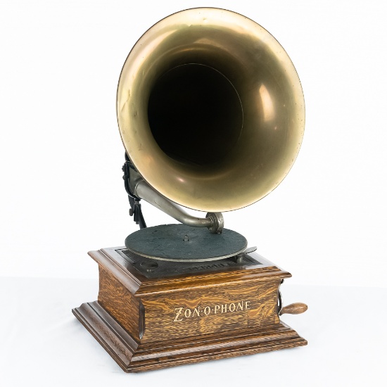 Zonophone Parlor Model Disc Horn Phonograph
