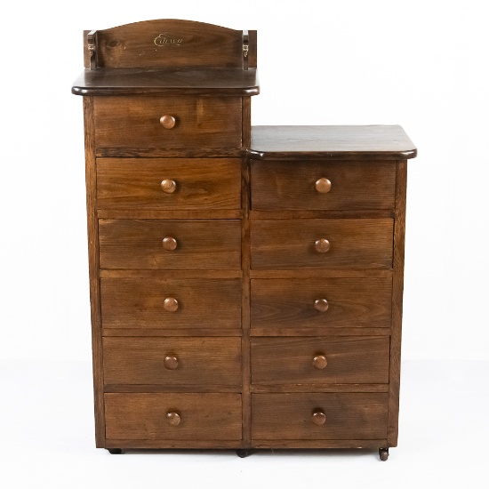 Phonograph Record Storage & Machine Stand