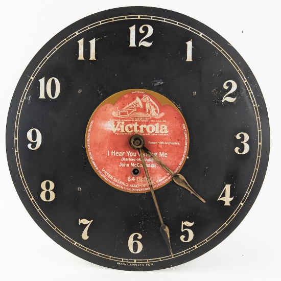 Original Victor Victrola Advertising Clock