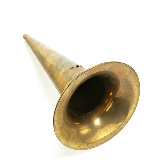 Brass Cylinder Phonograph Horn Coinslot