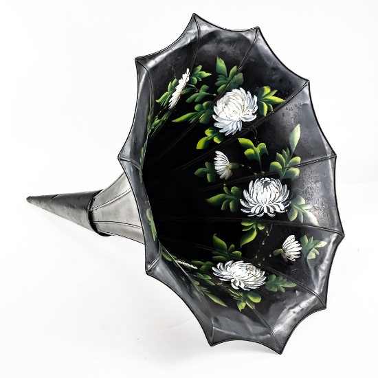 Cylinder Phonograph Flower Horn