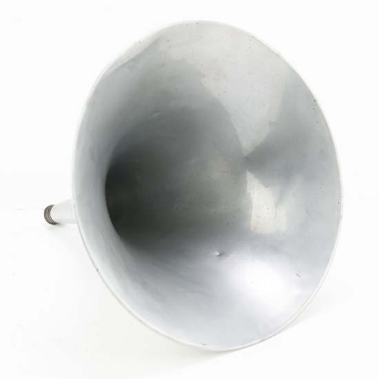Aluminum Cylinder Phonograph Horn