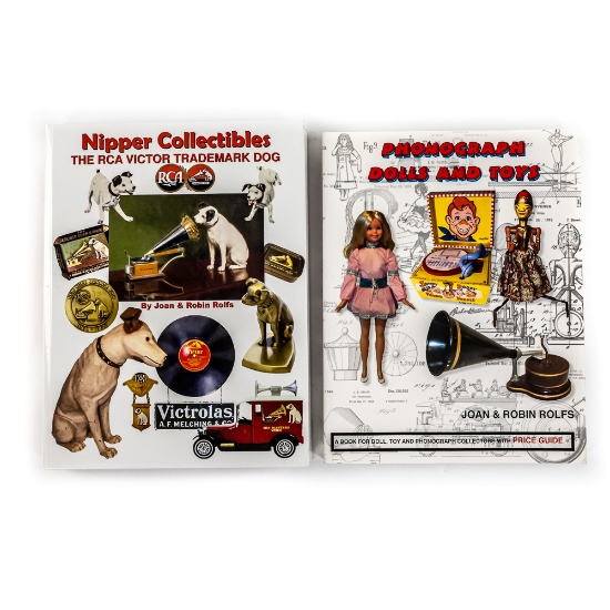 Phonograph Dolls & Toys, Nipper Collectibles Books