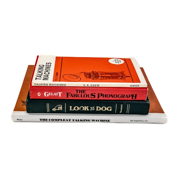 Collection of (4) Assorted Phonograph Themed Books