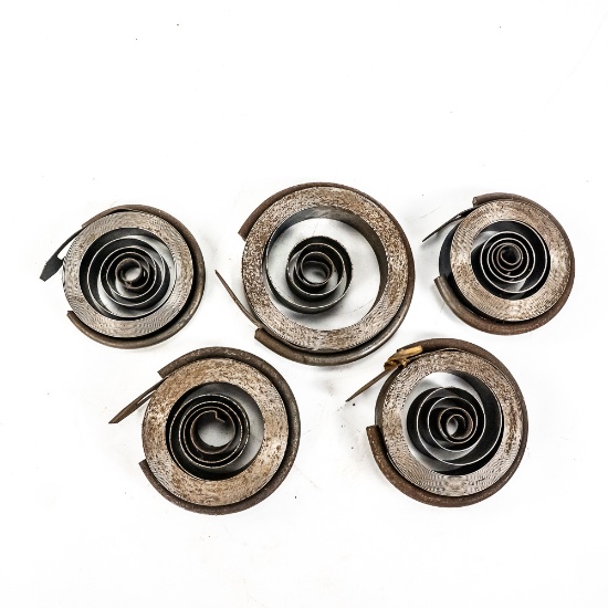New Old Stock 5 Piece Phonograph Main Springs