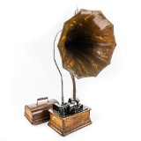 Edison Standard Model D Cyl Phono w/Cygnet Horn