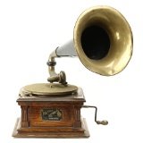 Victor Type E Rear Mount Disc Horn Phonograph