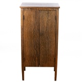 Oak Music Cabinet
