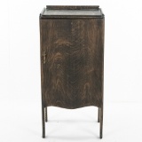 Oak Piano Roll Storage Cabinet