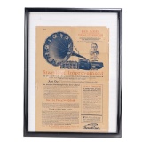 1909 Model Edison Phonograph Grand No. 9 Poster