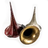 3 Phonograph Horns