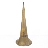 Large all Brass Cylinder Phonograph Horn