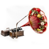 Edison Home Model B Cylinder Phonograph w/Horn