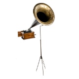 Edison Standard Cylinder Phonograph with Horn
