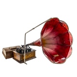 Edison Standard Cylinder Phonograph With Horn