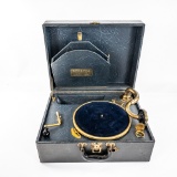 Edison Suitcase Portable Disc Phonograph - Rare