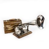 Columbia Type Q Cylinder Phonograph with Horn