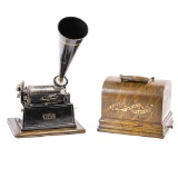 Edison Black Gem Cylinder Phonograph