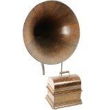 Edison Standard Model D Phonograph w/Wood Horn