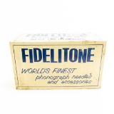 Fidelitone Phonograph Needle Tin Display Box