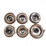 New Old Stock 6 Piece Phonograph Main Springs