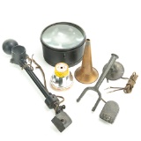 Parts Lot Early Electric Phonograph Arms & More