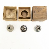 Lot of 3 Edison Recorders With Boxes