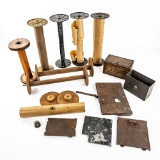 Lot of Roll Spools,Coin Box Pts Mills Violano Etc.