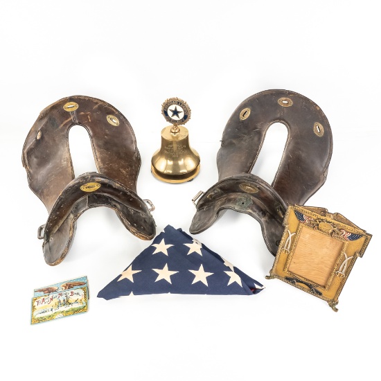 WWI McClellan Saddles, Frame, Bronze Bell