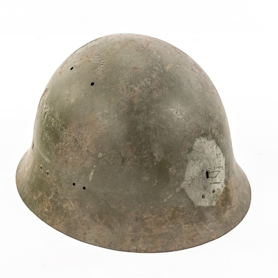 WWII Used Japanese Type 90 Helmet Siamese Army
