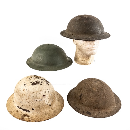 WWI M1917, WWII M1917A1, Civil Defense Helmets