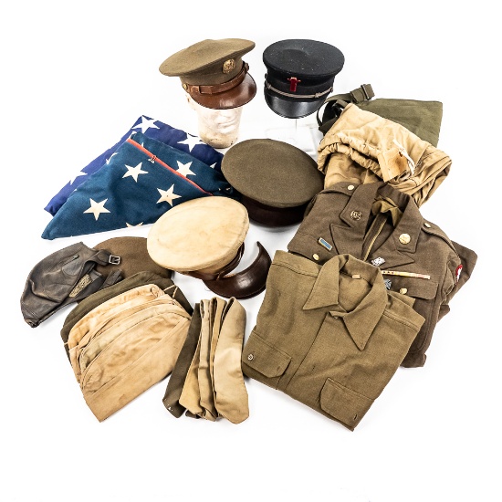 WWII Named US Army Uniform Grouping & More