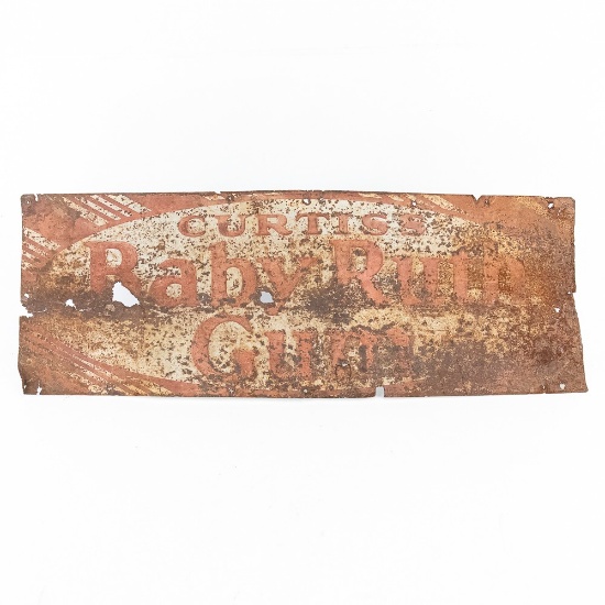 Curtiss' Baby Ruth Gum Metal Sign | Art, Antiques & Collectibles ...