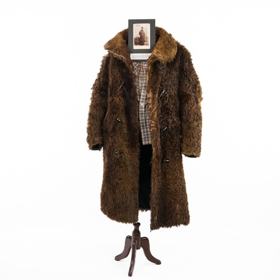 Buffalo Robe Coat and Period Photo. | Art, Antiques & Collectibles ...