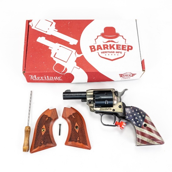 *Heritage Arms Barkeep .22lr Revolver 1BH368709