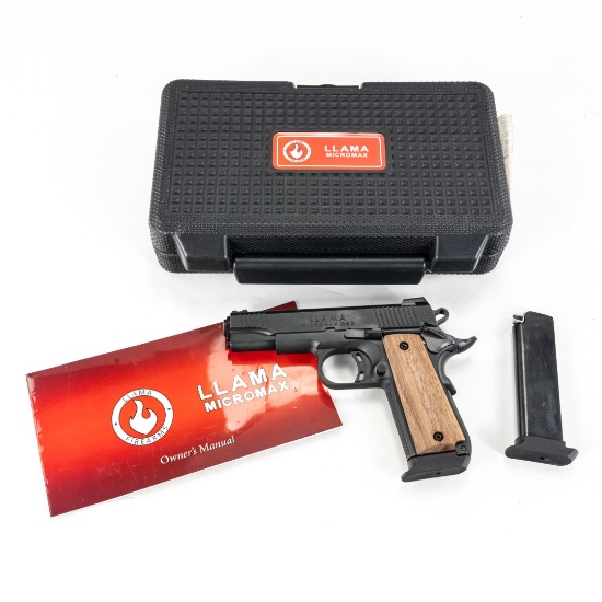 Llama Micromax 380 .380ACP Pistol L18-02165