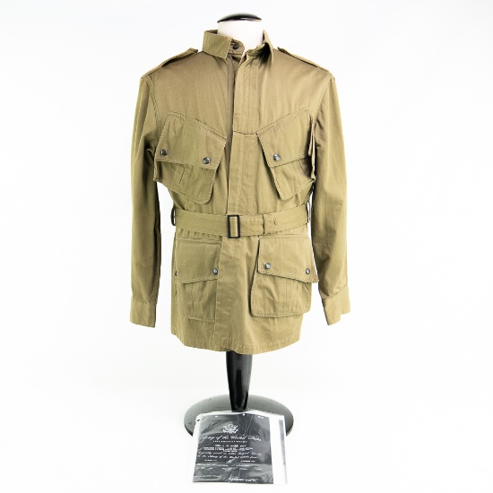 WWII US First Airborne Army M42 Jump Jacket Named