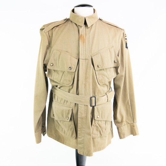 WWII US Army 101 Airborne M42 Jump Jacket Named