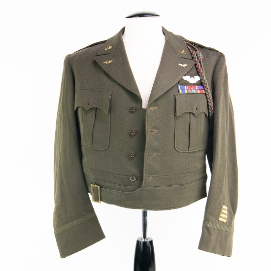 WWII Ike Jacket Glider Pilot I Troop Carrier CMD