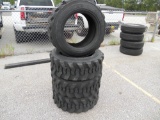 NEW (4) 10-16.5 Skid Steer Tires