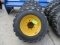 (4) NEW 10-16.5 Skid Steer Tires with Rims